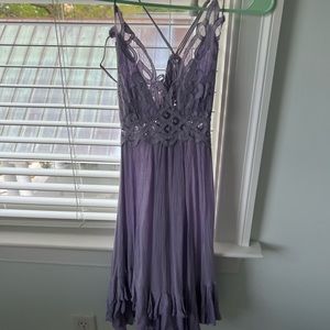 Free People Adella Slip dress